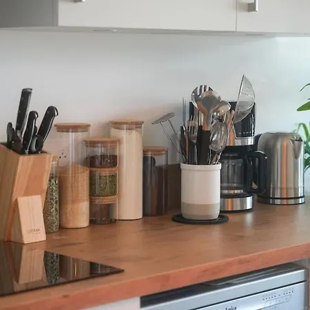Chez Elsa, Confortable Neuf Avec Parking Prive Appartement