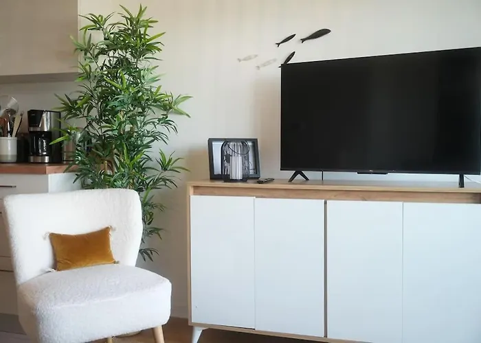 Chez Elsa, Confortable Neuf Avec Parking Prive Apartment Saint-Valery-sur-Somme